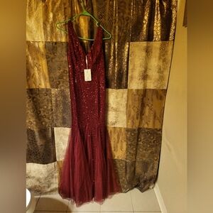 Women long sequin dress